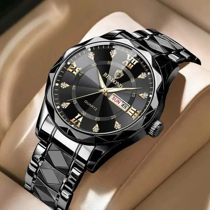 Bindbond Watch Luxury Mans - Black  