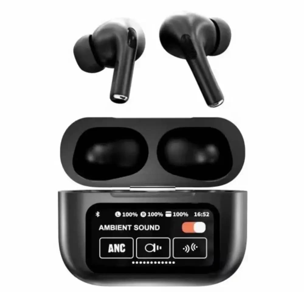 AirPods A9Pro Touch Screen Display ANC/ENC (Black)