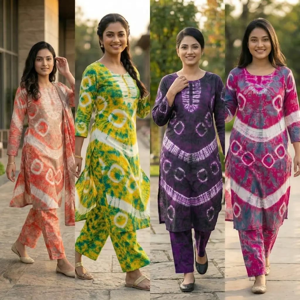 4 Pis Batik Three Piece Combo 