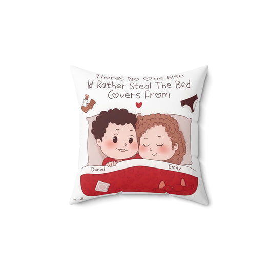 Personalized Husband & Wife Pillow - Cute Couple Sleep Gift