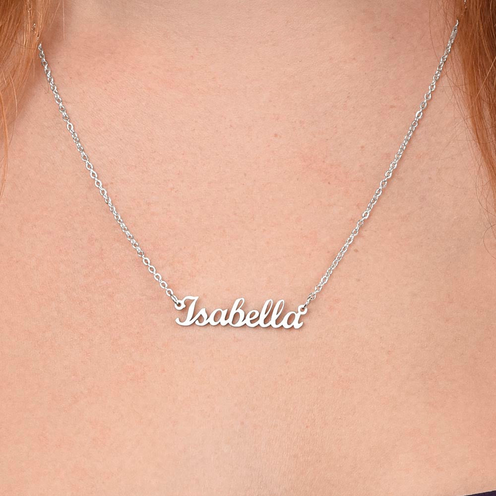 Luxury Custom Name Necklace – Perfect Personalized Gift