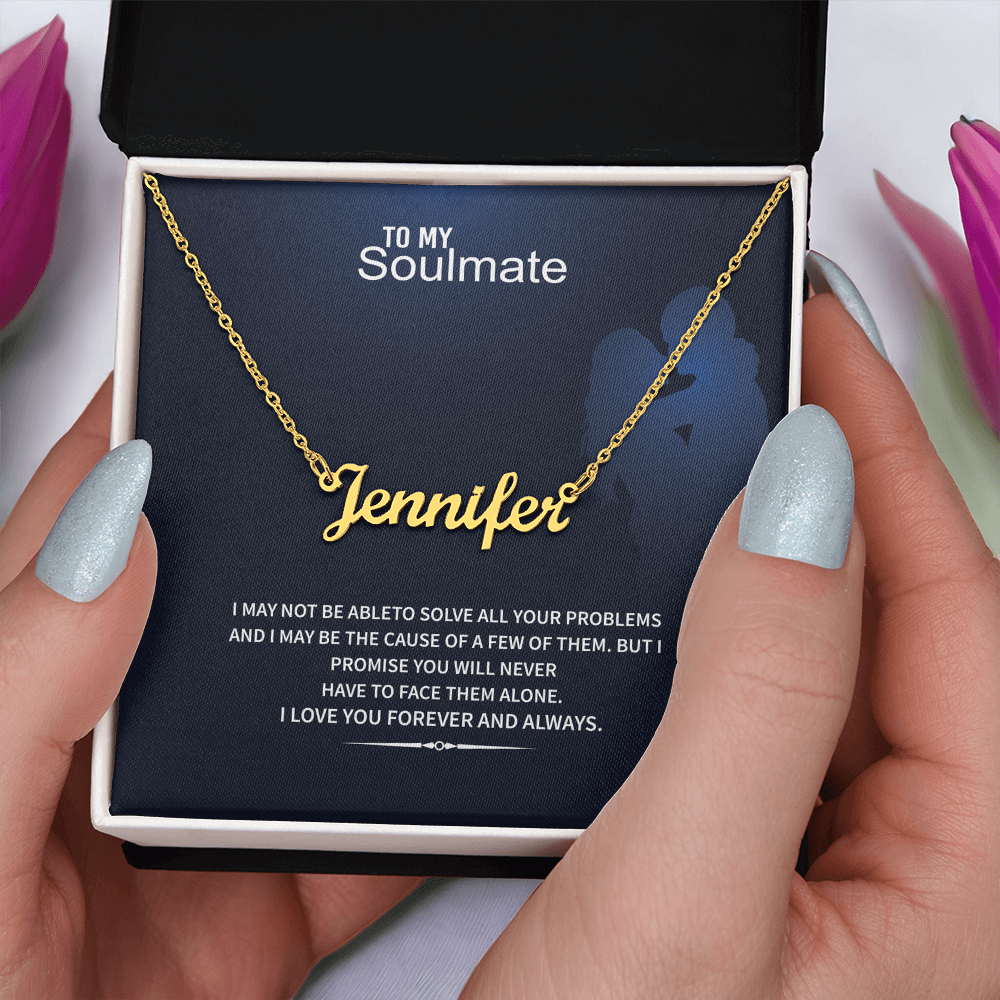 Luxury Custom Name Necklace – Perfect Personalized Gift