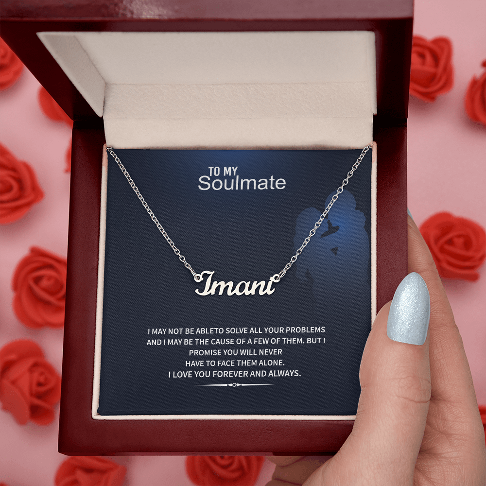 Luxury Custom Name Necklace – Perfect Personalized Gift