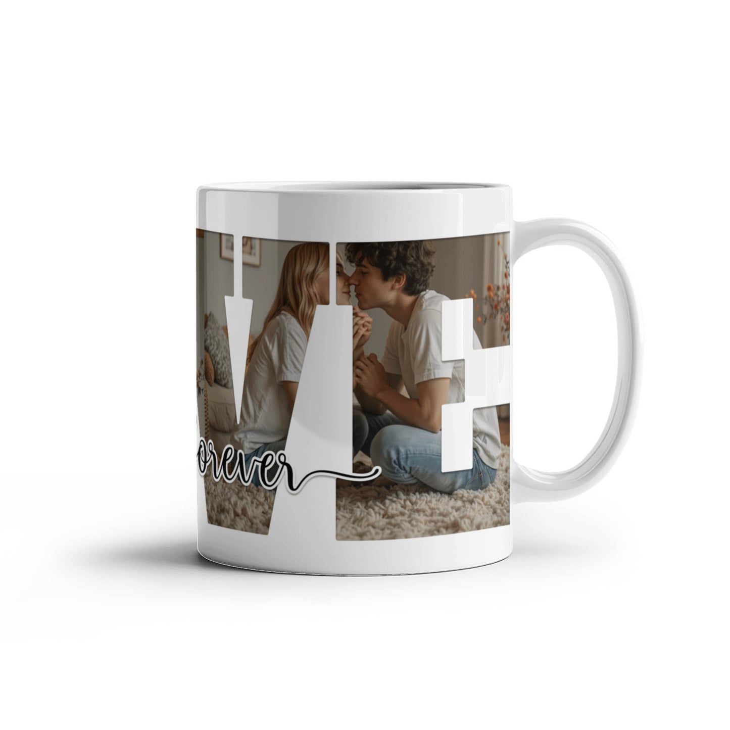 Forever Love – Customizable Photo Mug