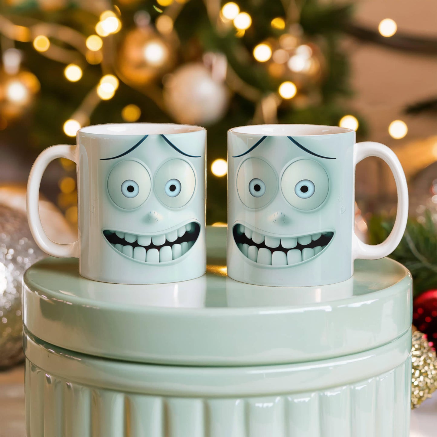 Sarcastic Duo: Funny Expression Mug