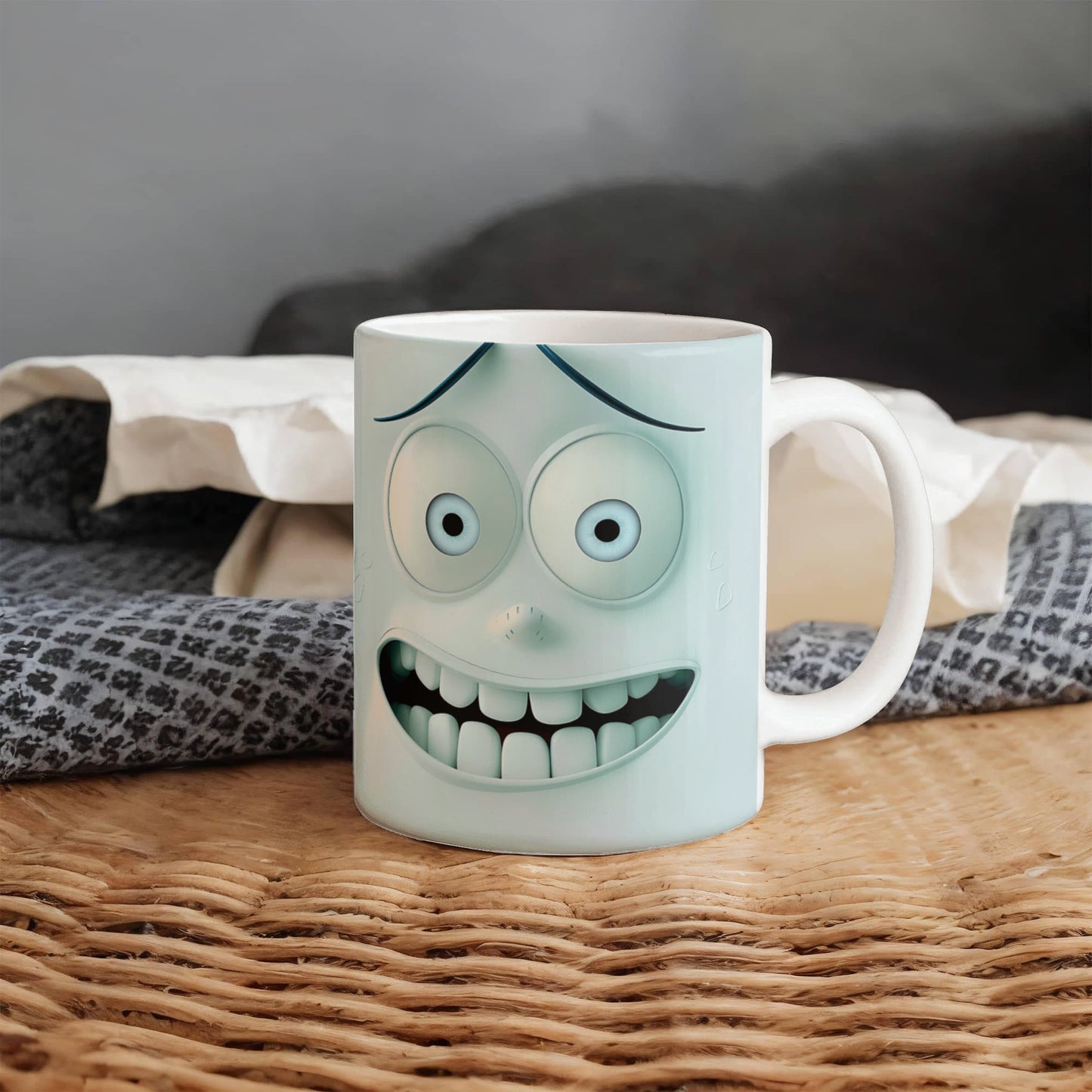 Sarcastic Duo: Funny Expression Mug