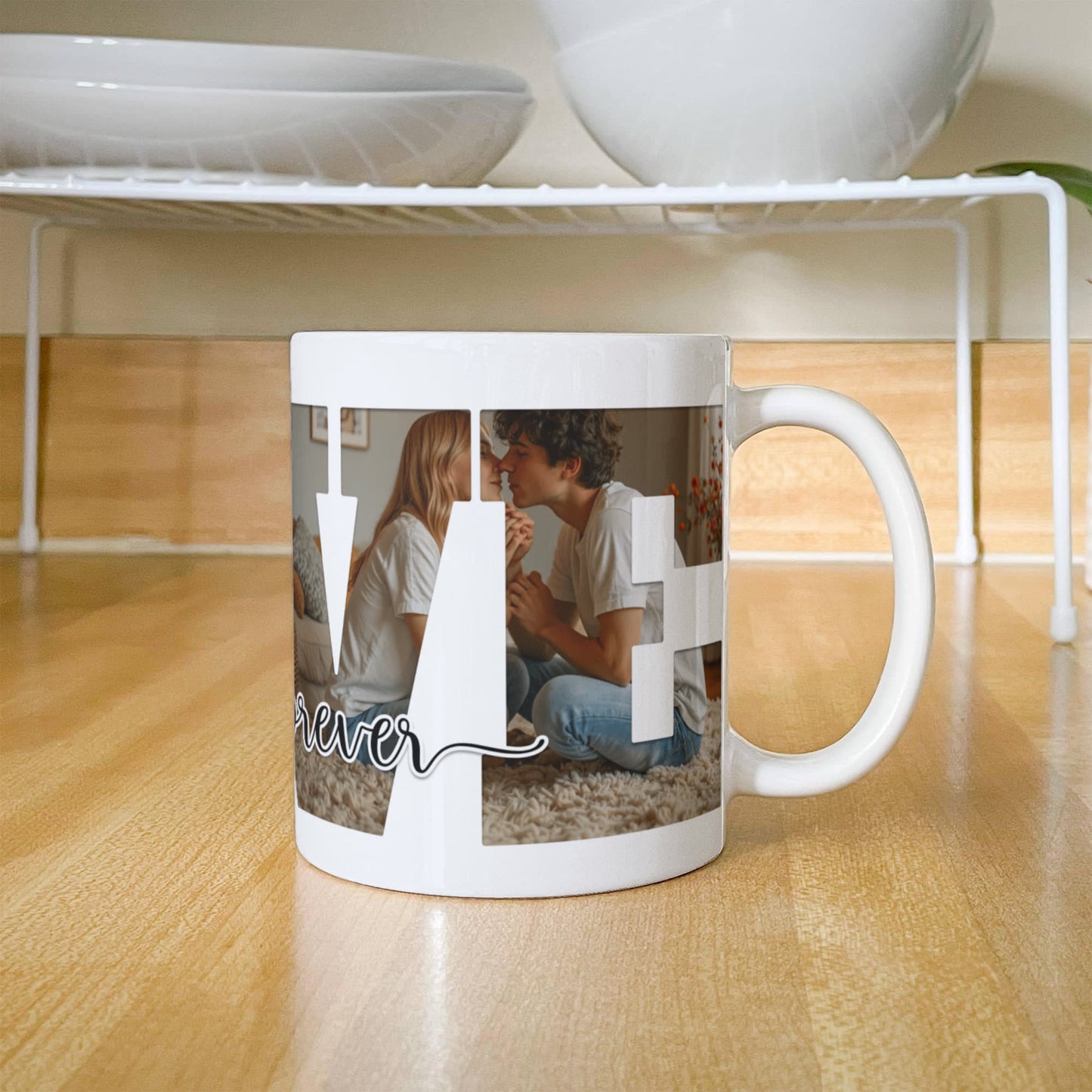 Forever Love – Customizable Photo Mug