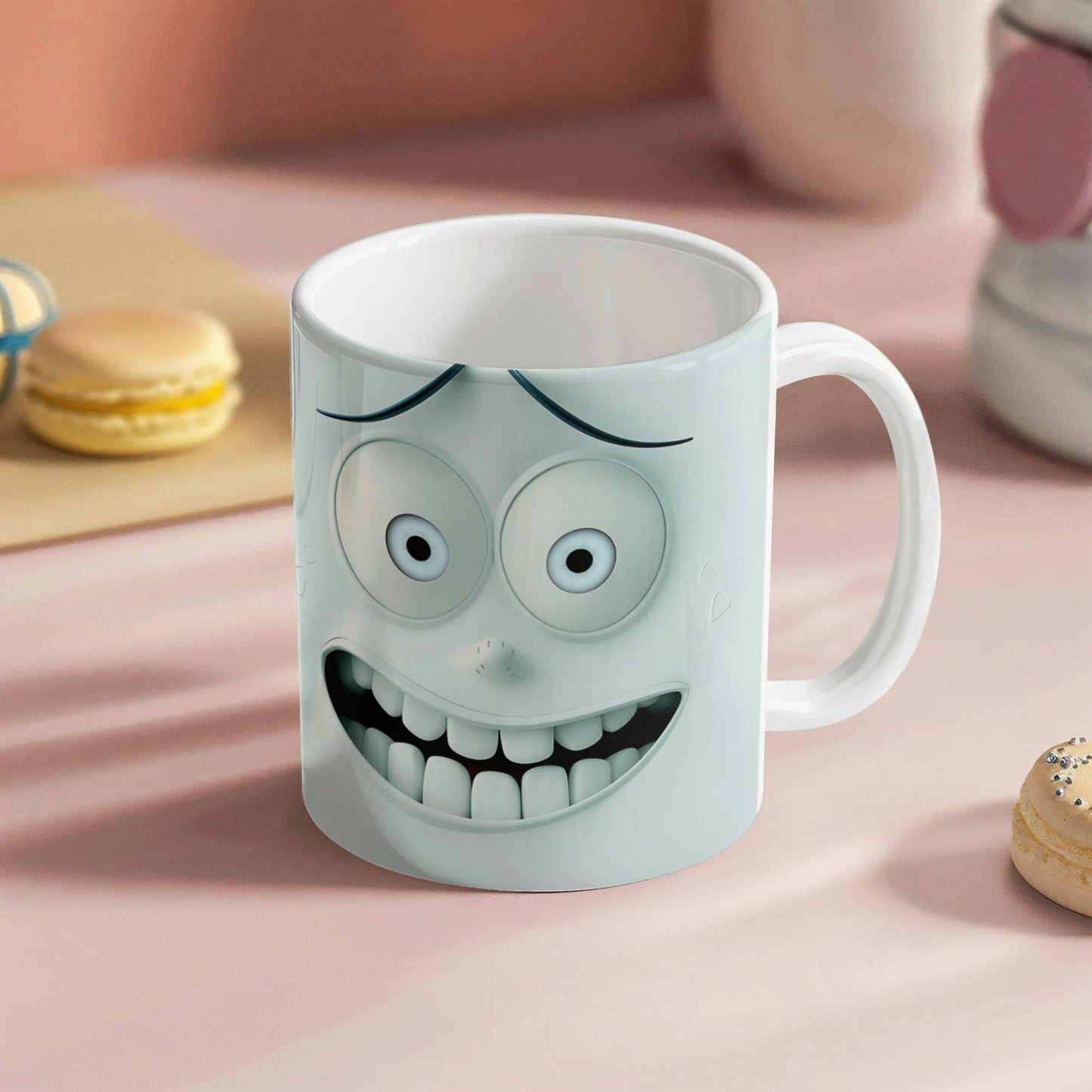 Sarcastic Duo: Funny Expression Mug