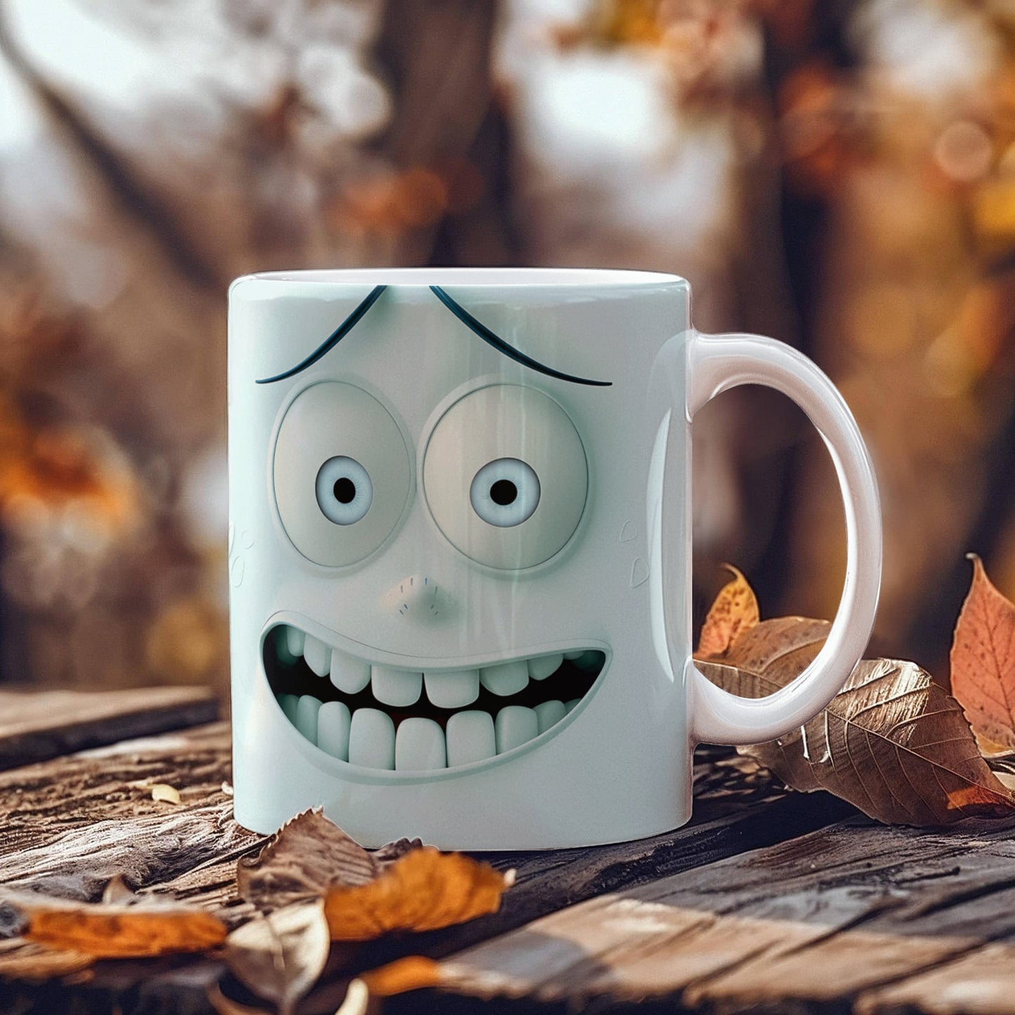 Sarcastic Duo: Funny Expression Mug