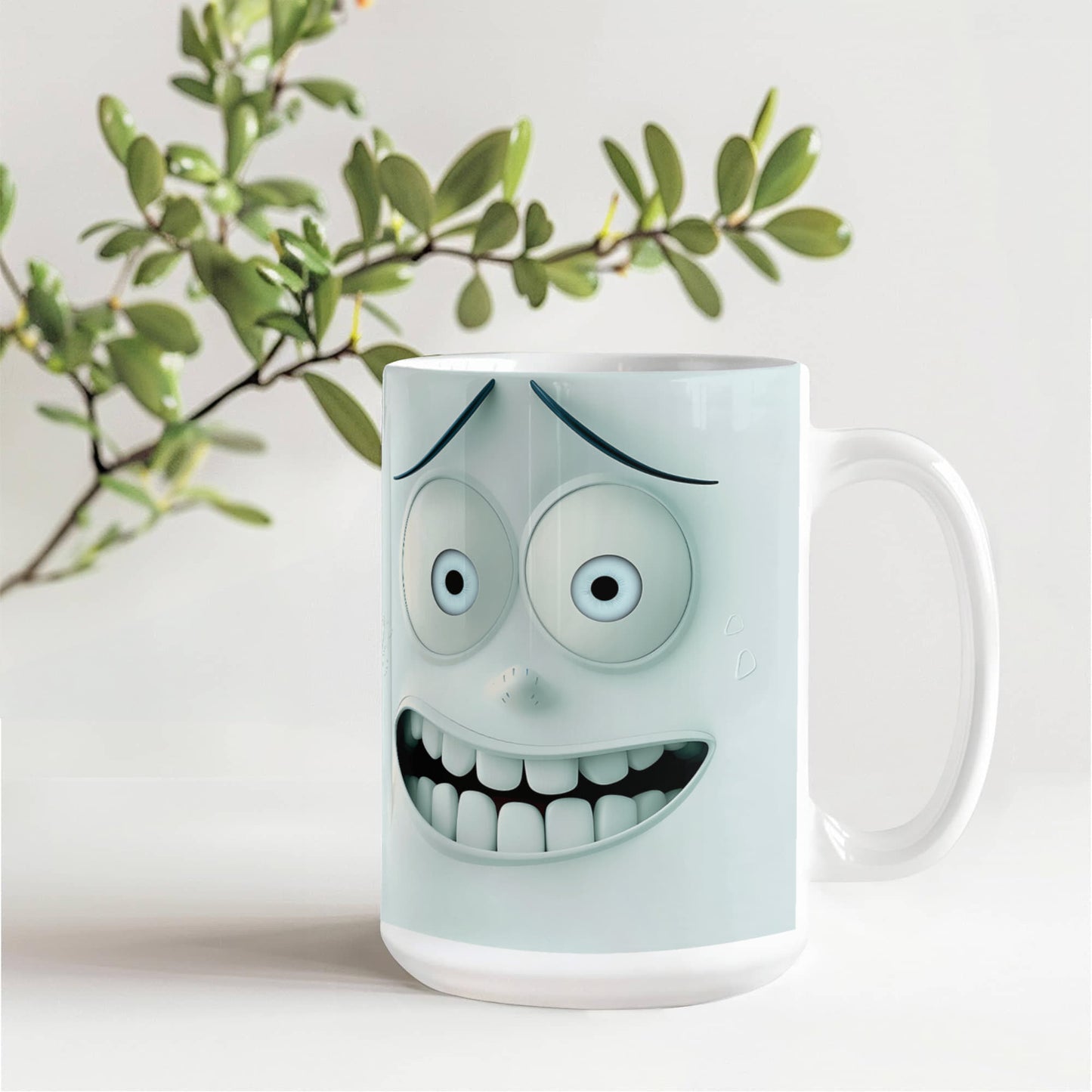 Sarcastic Duo: Funny Expression Mug