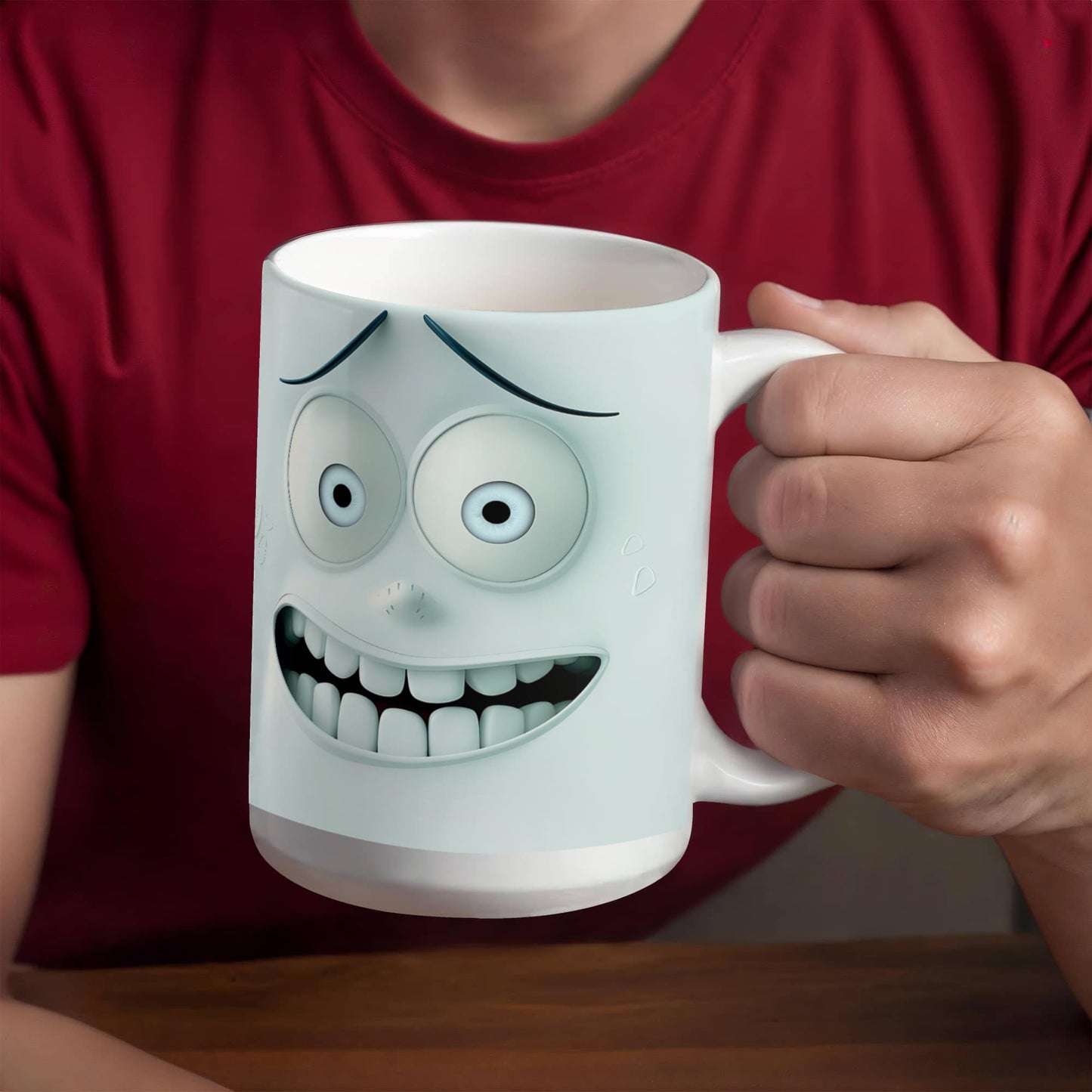 Sarcastic Duo: Funny Expression Mug