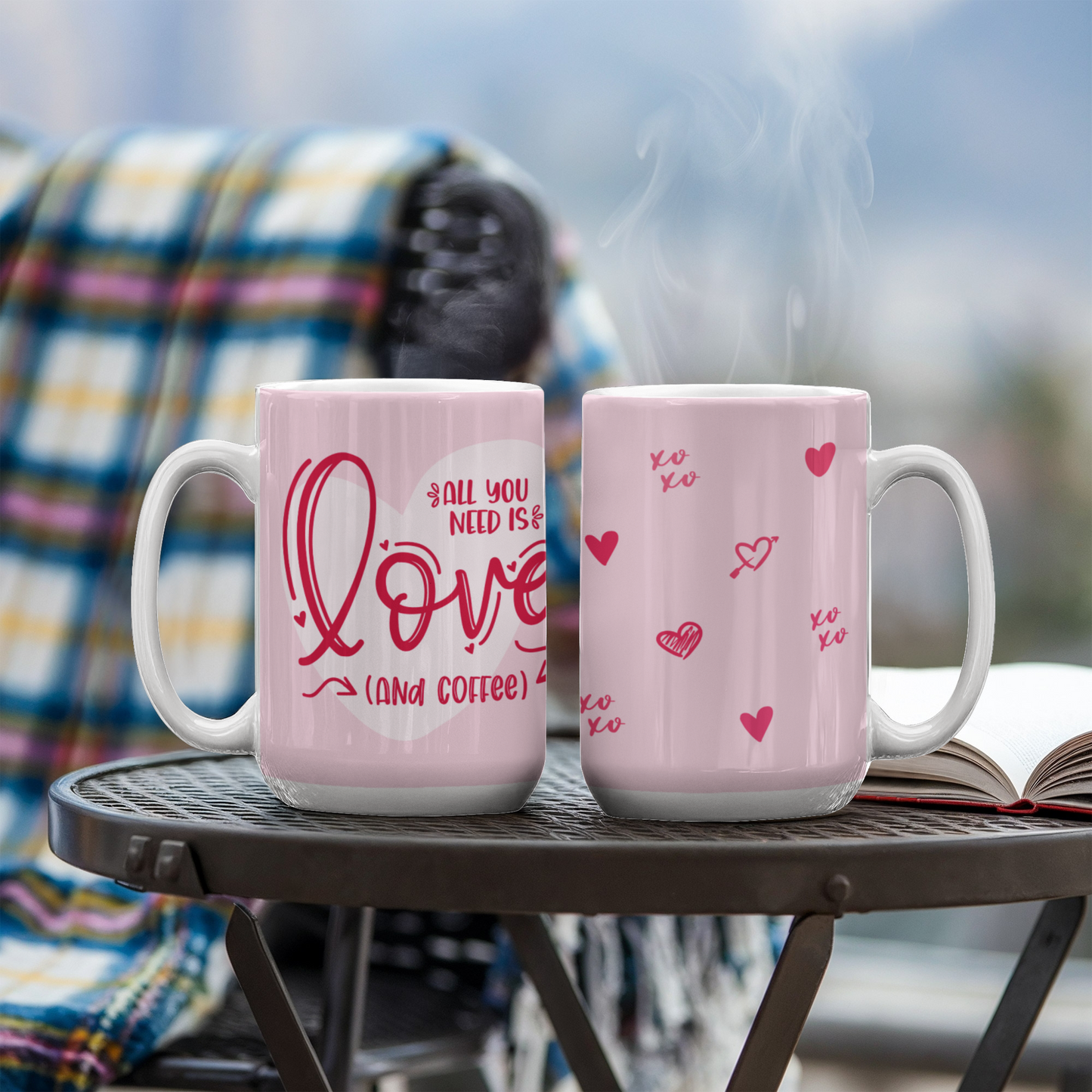 All You Need is Love (and Coffee) Mug