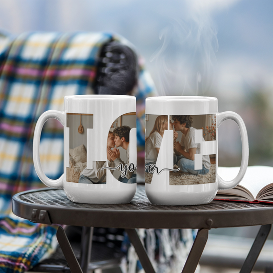 Forever Love – Customizable Photo Mug